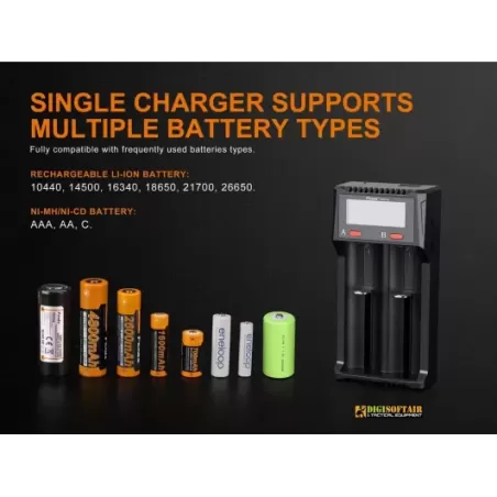 Fenix ARE-D2 battery charger dual channel