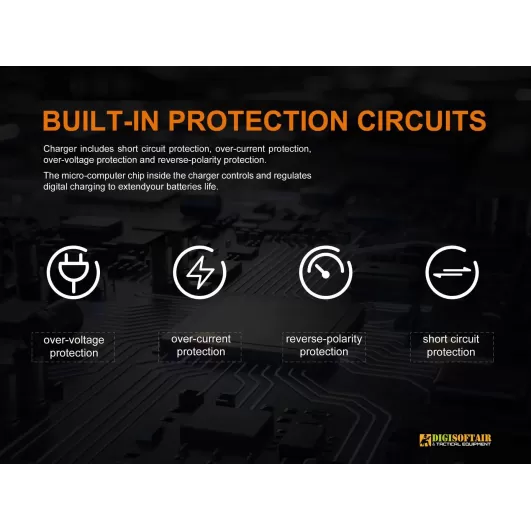 Fenix carica batterie dual channel ARE-D2