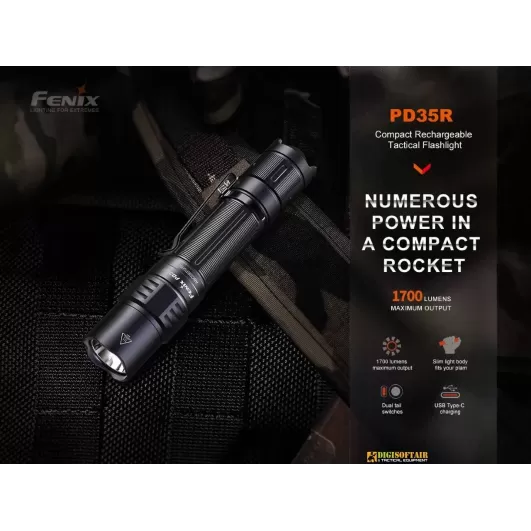 Fenix PD35 V3 Led Flashlight 1700 Lumens