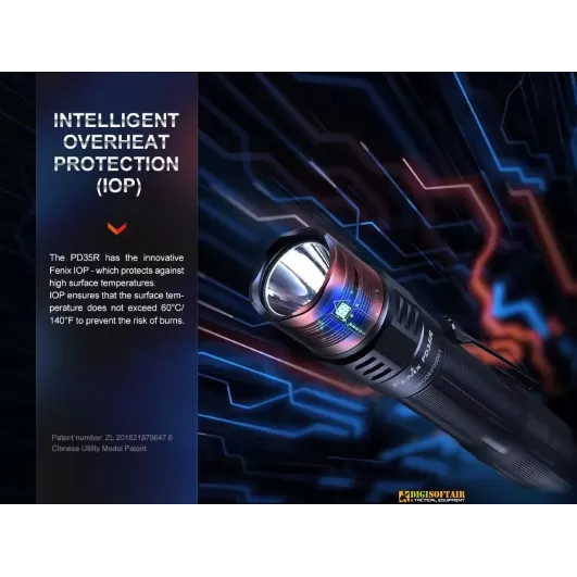 Torcia Fenix PD35 R 1700 Lumens