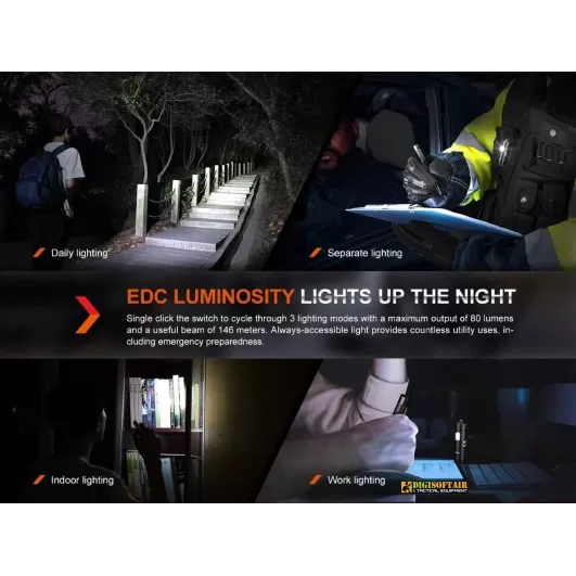 Tactical Pen Fenix T6, Black colour