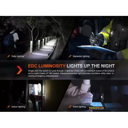 Tactical Pen Fenix T6, Black colour