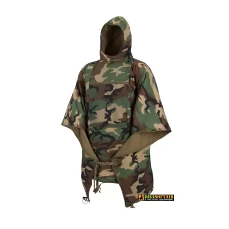 Swagman Roll Poncho US Woodland helikon tex