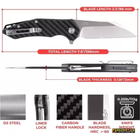 Knife Firebird FH31-CF by ganzo