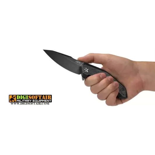 Zero tolerance Blackwash Titanium Flipper ZT 0095BW