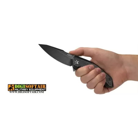 Zero tolerance Blackwash Titanium Flipper ZT 0095BW