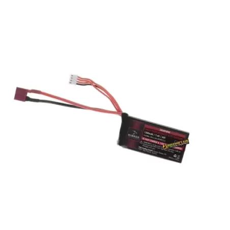 Nimrod Lipo 7.4V 1300mAh 65C Graphene PEQ Type T-Plug