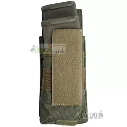STACKED M4 M16 OD GREEN 30RND (2) POUCH
