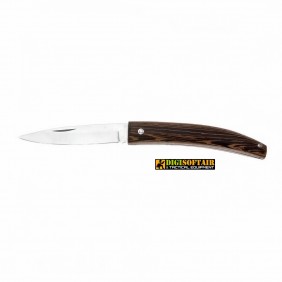 Gobbo Abruzzese satin blade Wengè 20cm, artisan knife by