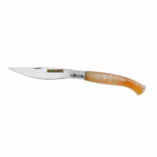 Coltello da scanno, impugnatura in Montone coltello artigianale