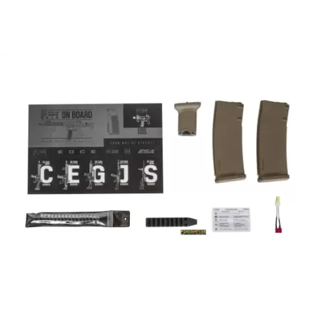 Specna Arms SA-E08 EDGE Carbine Replica Half-Tan Con Gate X-ASR Specna Arms SA-E08 EDGE Carbine Replica Half-Tan Con Gate X-ASR