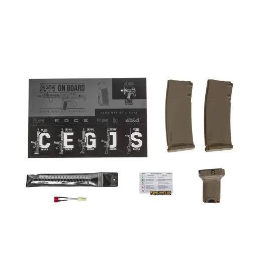 Specna Arms SA-E11 EDGE Carbine Replica Half-Tan Con Gate X-ASR