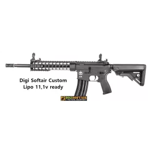 Digi Softair Custom Evolution M4 Recon S 14.5 Carbontech nero