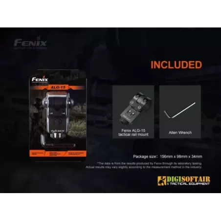Fenix ALG-15 Picatinny Rail Mount Flashlight