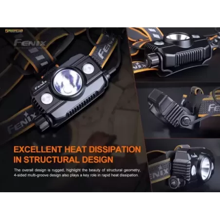 Fenix HP30R V2 Torcia Frontale ricaricabile 3000 lumen