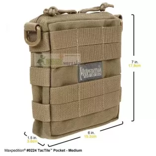 Tactile pocket medium OD green Maxpedition 2