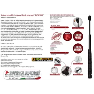 TACTIC 580 Extensible stick FOR CIVIL USE, defence system 2