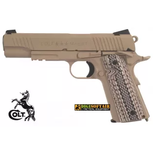 Colt 1911 M45A1 Rail Gun CO2 desert tan 180521