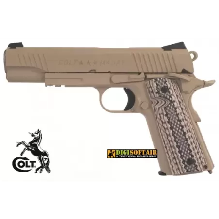 Colt 1911 M45A1 Rail Gun CO2 desert tan 180521 Colt 1911 M45A1 Rail Gun CO2 desert tan 180521