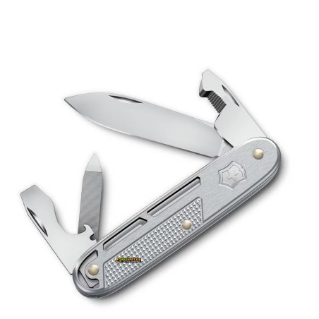 Victorinox Synergy Alox — coltellino 9 funzioni, Alox Silver 0.8216.26