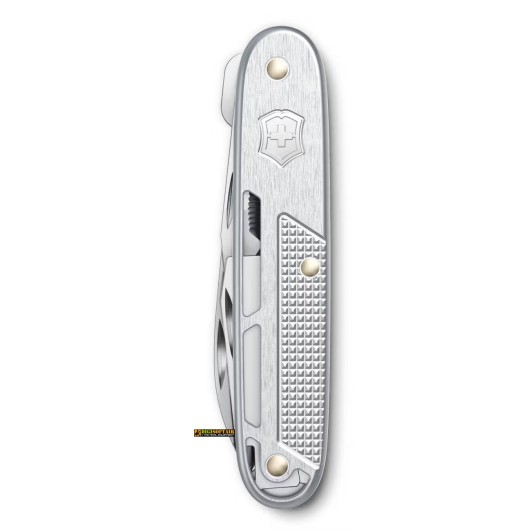 Victorinox Synergy Alox — 9-function pocket knife, silver Alox 0.8216.26