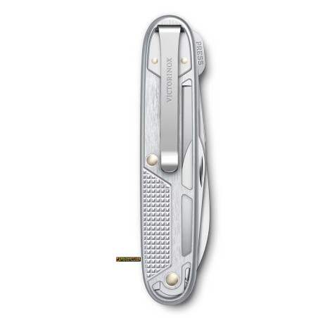 Victorinox Synergy Alox — 9-function pocket knife, silver Alox 0.8216.26