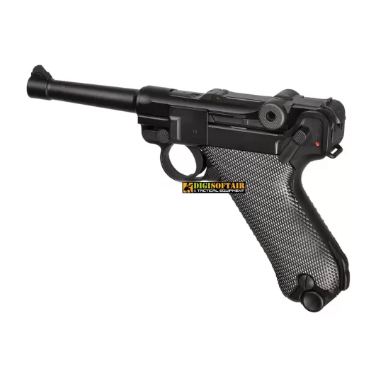 Lugher P08 Black We Pistola a gas