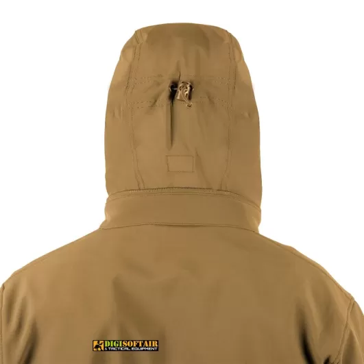 Gunfighter Jacket Shark Skin Windblocker Coyote brown Helikon