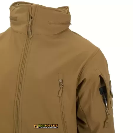 Gunfighter Jacket Shark Skin Windblocker Coyote brown Helikon Gunfighter Jacket Shark Skin Windblocker Coyote brown Helikon