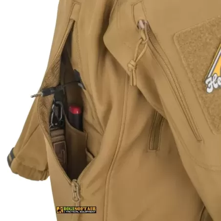Gunfighter Jacket Shark Skin Windblocker Coyote brown Helikon Gunfighter Jacket Shark Skin Windblocker Coyote brown Helikon