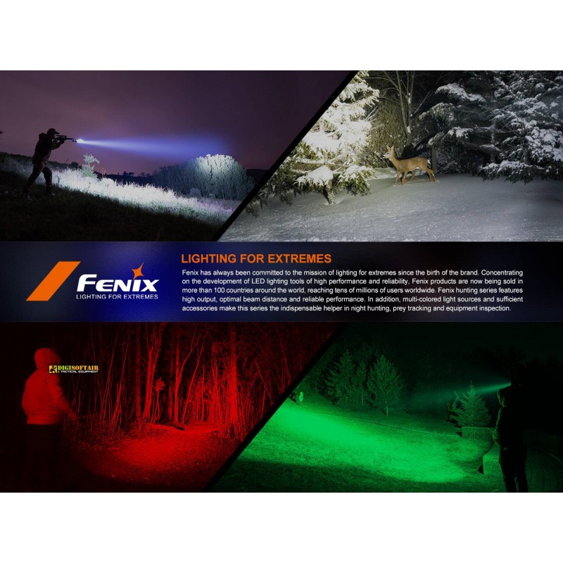 Fenix HT32 Hunting Outdoor Flashlight 2500 lumens