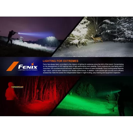 Fenix HT32 Torcia per Caccia e Outdoor 2500 lumens