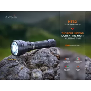 Fenix HT32 Torcia per Caccia e Outdoor 2500 lumens