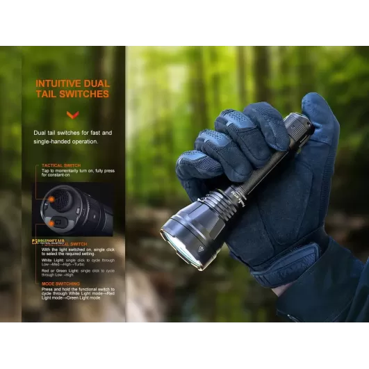 Fenix HT32 Hunting Outdoor Flashlight 2500 lumens