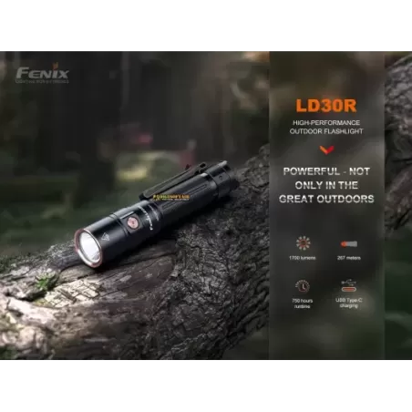 Fenix LD30R LED Flashlight 1700 Lumens