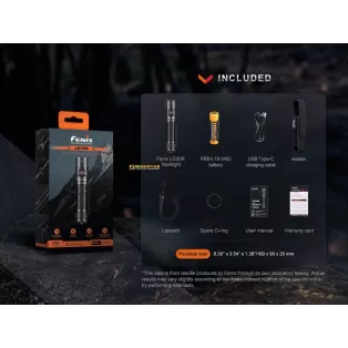 Fenix LD30R LED Flashlight 1700 Lumens 2