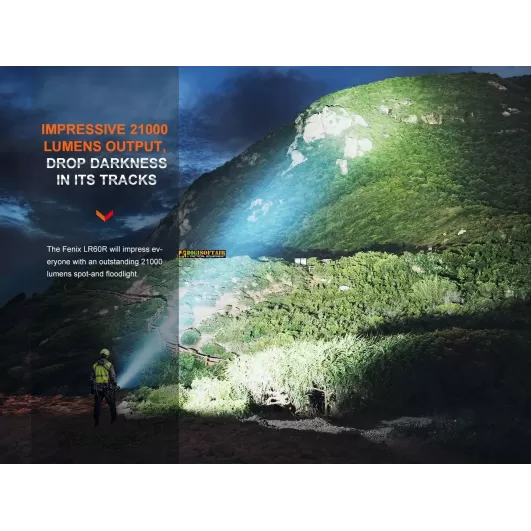 Fenix LR60R Torcia 21000 lumen