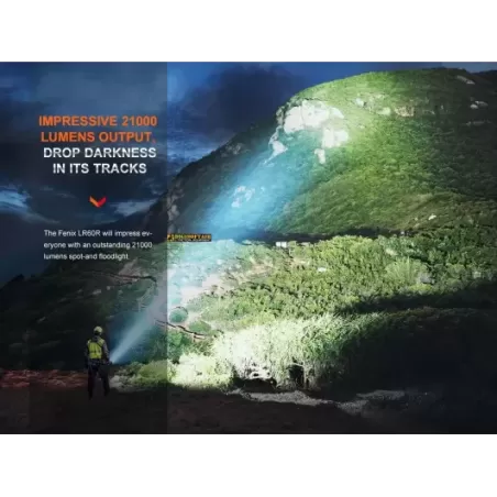 Fenix Flashlight LR60R 21000 lumen