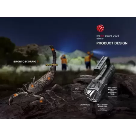 Fenix LR60R Torcia 21000 lumen