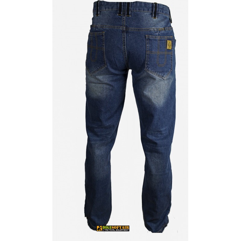 4-14 Tactical Jeans Ghost 2 Colore Blu Stone Washed