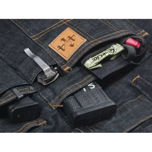 4-14 Tactical Jeans Ghost 2 stone washed blue denim