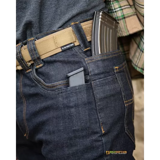 4-14 Tactical Jeans Ghost 2 stone washed blue denim
