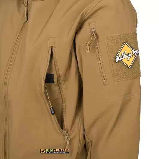 Gunfighter Jacket Shark Skin Windblocker Navy blue Helikon Tex