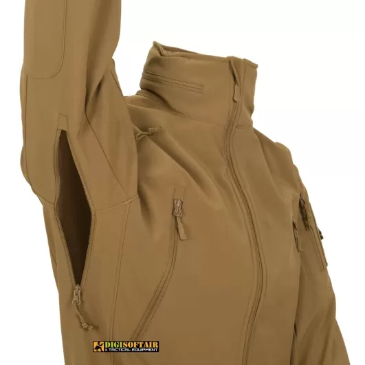 Gunfighter Jacket Shark Skin Windblocker Navy blue Helikon Tex