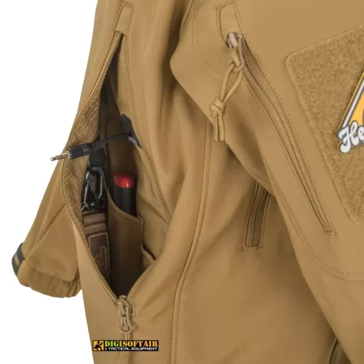 Gunfighter Jacket Shark Skin Windblocker Navy blue Helikon Tex