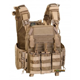Defcon 5 storm plate carrier coyote tan with quick release