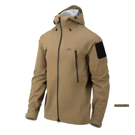 SQUALL Hardshell Jacket - TorrentStretch Coyote Helikon Tex