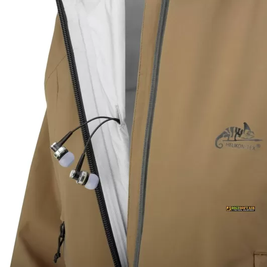 SQUALL Hardshell Jacket - TorrentStretch Coyote Helikon Tex