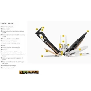 LEATHERMAN MUT black/silver stealth in box 2