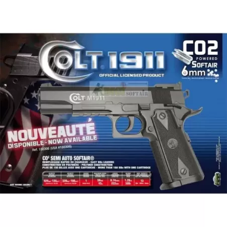 COLT 1911 MATCH CO2 cybergun COLT 1911 MATCH CO2 cybergun